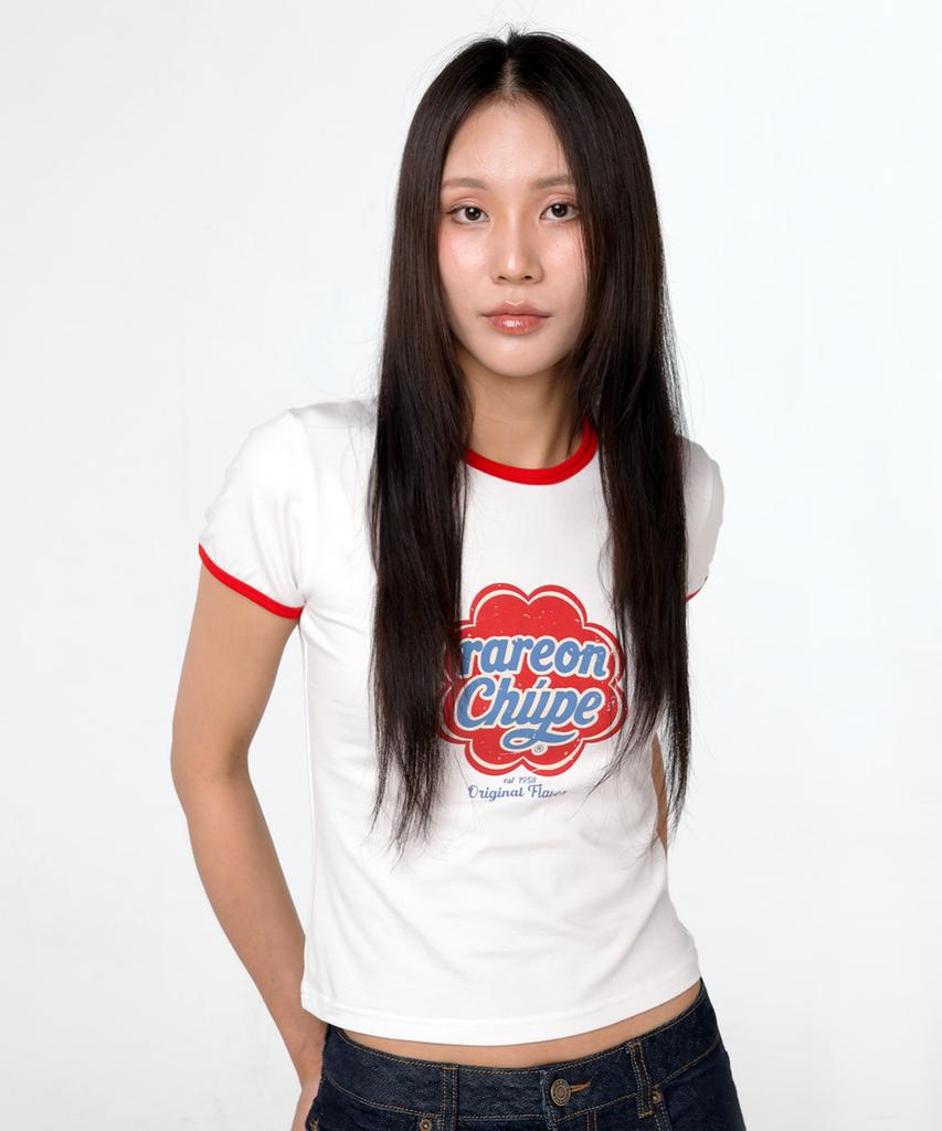 Футболки Leeoonleeo Flavor Ringer (красный)