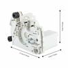 ABS Crankcase Housing Assembly Compact Engine Housing Cover for Stihl MS170 MS180