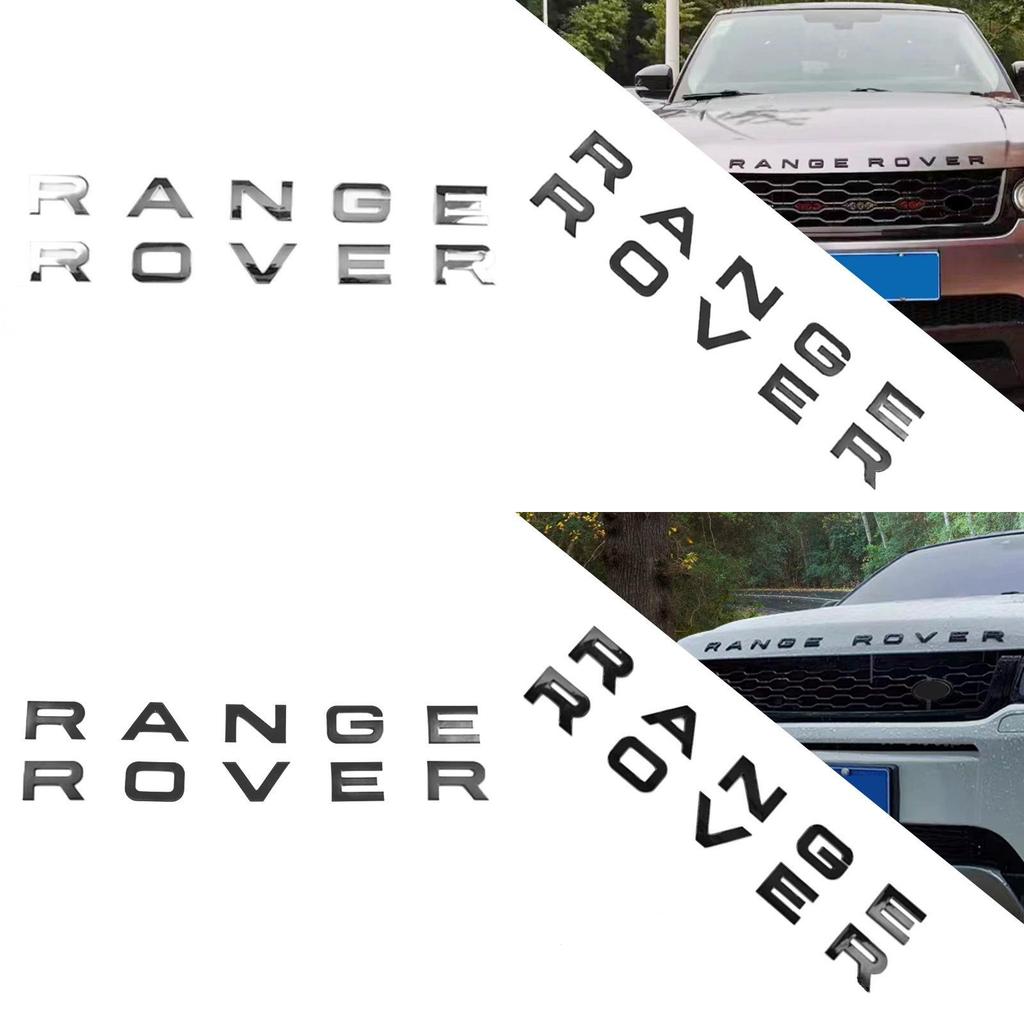 Наклейка с логотипом автомобиля Range Rover из АБС-пластика для автомобиля