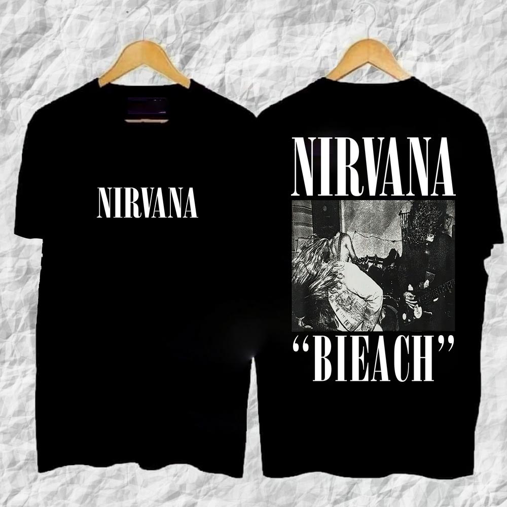 Футболка Rock Band Nirvana Nevermind Тайская Курт Кубен UNISEX Модная Хлопковая С Коротким Рукавом Высокого Качества YK Футболка Мультяшные Топы Футболки