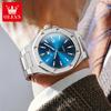 OLEVS Brand Watch Men's Business Quartz Watch Steel Strip 3613