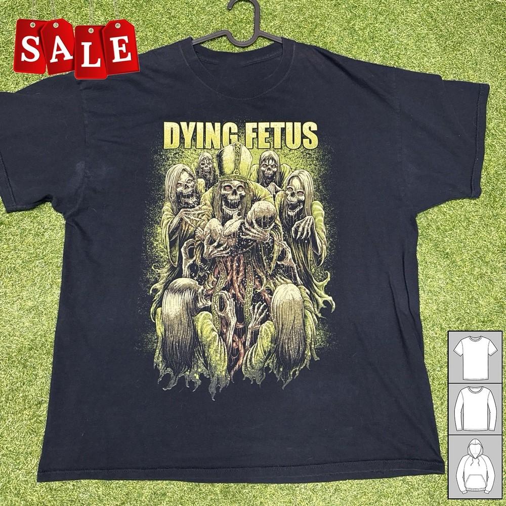 Новая футболка DYING FETUS Рождественский Подарок Унисекс S-5XL Футболка ZO92 Унисекс Футболка