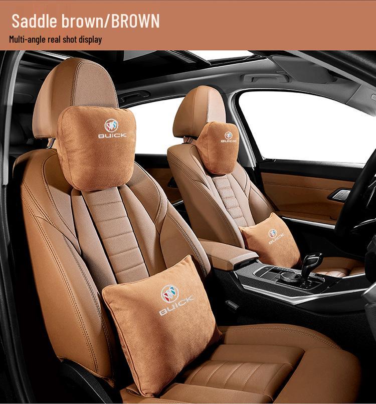 Buick Car Headrest & Lumbar Support Pillow: Regal, GL8, Excelle, LaCrosse