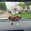 Забавный подвесной автомобиль ручной работы, долговечный кулон для украшения автомобиля