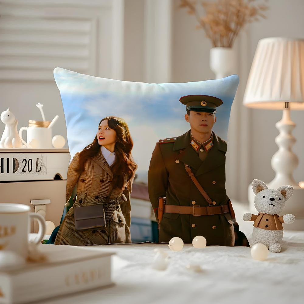 Посадка на месте аварии KDrama Чехол на подушку с принтом Наволочка для гостиной Диванная наволочка и Декор спальни