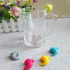 Wine Glass Markers Set of 18 Dolphin Pineapple Bird Silicone Drink Glass Charms Tags Identification Cup Labels Signs