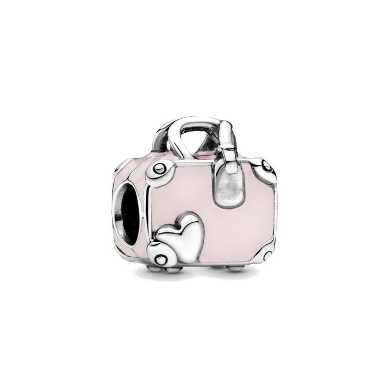 Серебро 925 пробы, Корабль, Башня из бусин, Самолет, Машина, Подвески, Браслет, Аксессуары для DIY, Изысканные украшения
