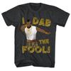 Mr. T Dab The Fool Slim Fit Black Unisex T-shirt