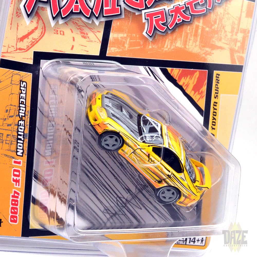 Auto World Масштаб 1/64 MiJo Лимитированное издание - 1997 Toyota Supra - Манга-арт