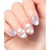 Dasingdiva Magic Press Cloud Mellow Обычные Овальные Накладные Ногти