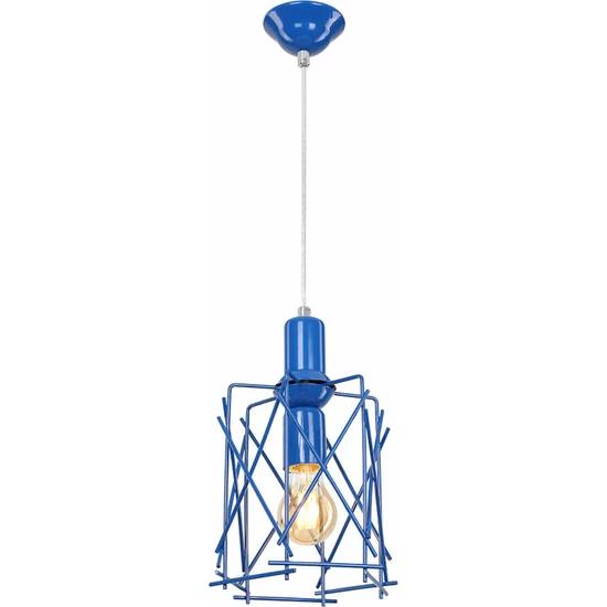 Смешанная красная одинарная подвесная люстра Современная и стильная