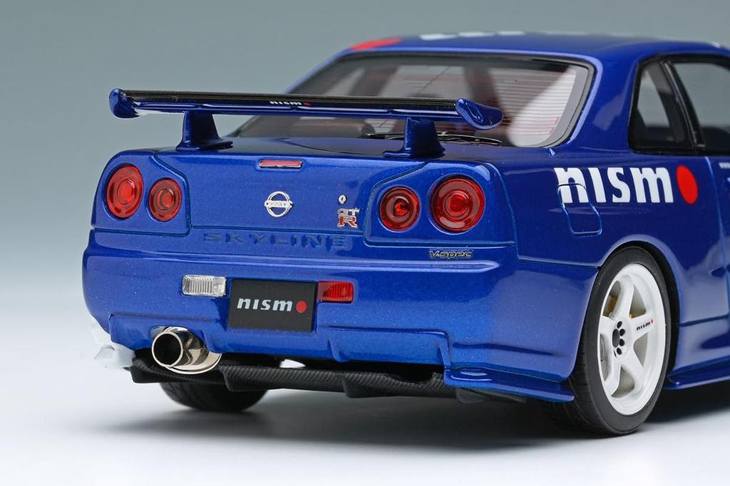 Makeup EIDOLON 1/43 Nissan Skyline GT-R (BNR34 NISMO R-tune) Launch Version Tokyo Auto Salon 2000 Finished Product EM771