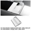 Central Armrest Storage Box for Tesla Model 3 Y Highland Juniper 2025 Car Glasses Phone Storage Case Multi Functional Accessorie