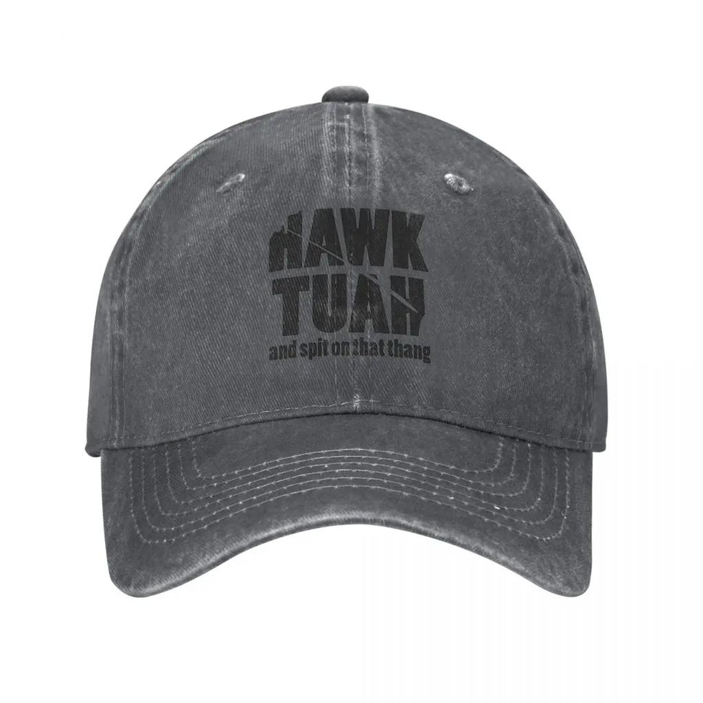 Бейсболки Hawk Tuah 24 Spit On That Thang из потертого хлопка со смешной надписью Snapback Hat для отдыха на открытом воздухе в любое время года, для путешествий, регулируемые