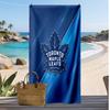Toronto Maple Leafs Print Beach Towel Soft Portable Quick?dry Towel For Pool Summer Vacation Outdoor Sport