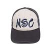 Net Social Club WOBBLY NSC WASHED TRUCKER CAP (CHARCOAL)