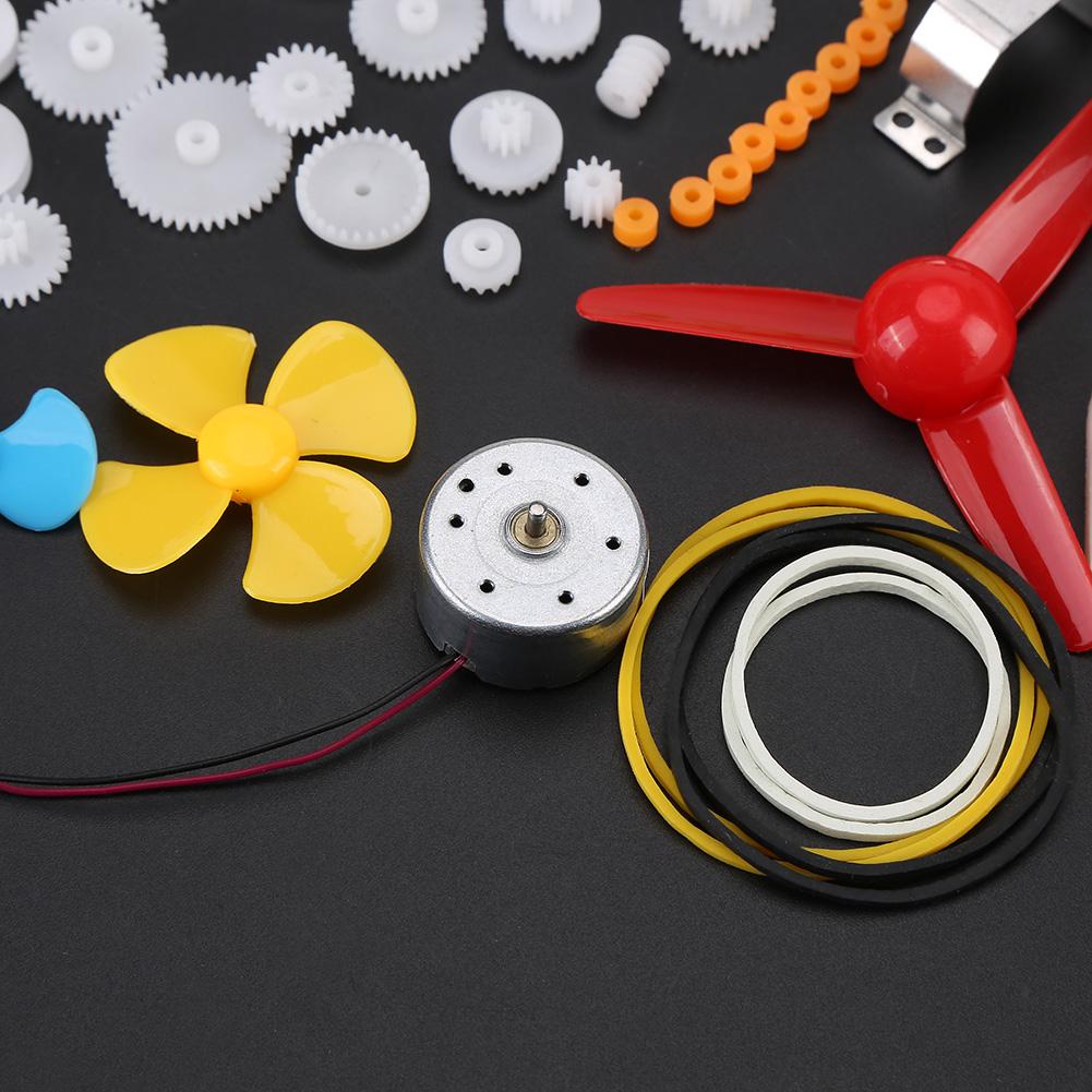Игрушечные машинки DIY Аксессуары Двигатели Червяки Ремни Втулки Шкивы Колеса Шестерни Ассортимент