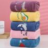 Soft Bathroom Women Head Towels Embroidery Style Hair Dry Wrap Bonnets  Birthday Gift