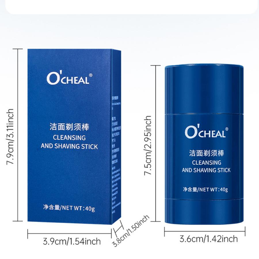 1 шт. Очищающий бритвенный стержень, мужская пена для ухода, смягчающая бороду, ручное бритье, крем для бритья, гель, удобно носить с собой, мягкая текстура, гипоаллергенный, подходит