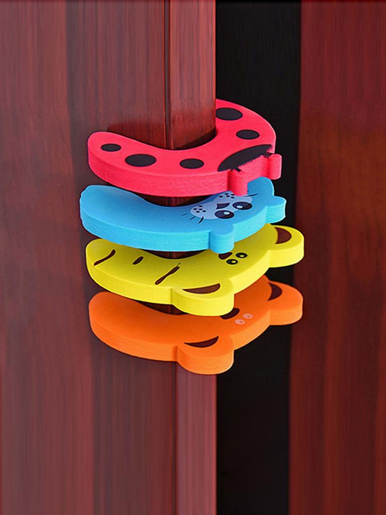 1pc EVA cartoon anti-collision door stop foam door clip door plug