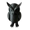 Фигурка совы 3D-печать Маленькая статуэтка совы Коллекционная лесная животная Настольные украшения для дома Офиса Полки Декор