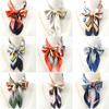 Women'S New Fashionable Atmosphere Simulation Silk Scarf Neck Protection Scarf Spring Summer Autumn Square Scarf