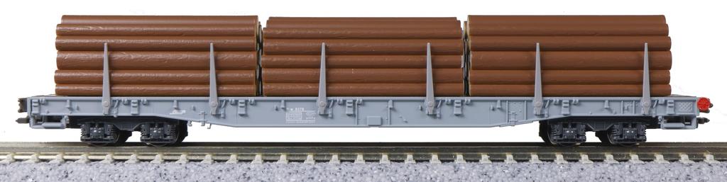 KATO N Gauge Rhaetian Railway Long Car R-w Log Loading 4-Car Set 10-1891 Railway Model Freight Car