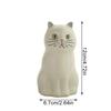 1PC Cute Cat-themed Vase Cat Pottery Multi-Functional Pen Holder Ceramic Cat Decor Cat Lover Gift Idea 6.7x6.3x12cm