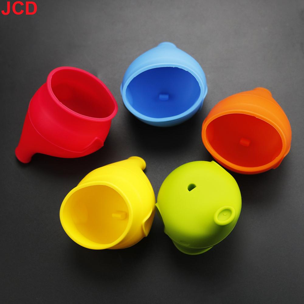 JCD 30G Elephant-Shaped Soft Silicone Cup Mouth Cover For Children Training Suction Cup Drink Bottle Spill-proof Cap Nozzle