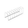 Silver Dish Draining Rack Stainless Steel Bowl Drying Holder Practical Plates Storage Rack  Kitchen