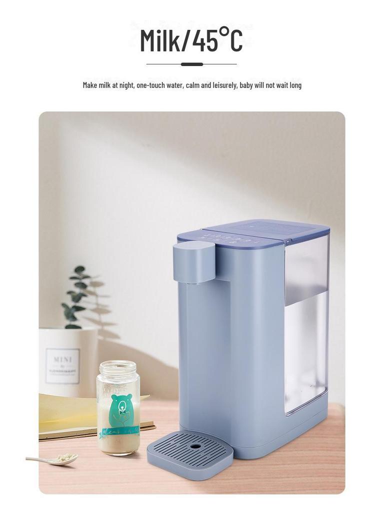 Компактный диспенсер для мгновенного нагрева горячей воды: Быстронагревающийся, портативный и встраиваемый настольный очиститель