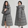 Women's Hooded Splicing New Cold and Windproof Lightweight Thickened Fluffy Warm Loose High-quality Fabric Casual Sports Cotton Clothing