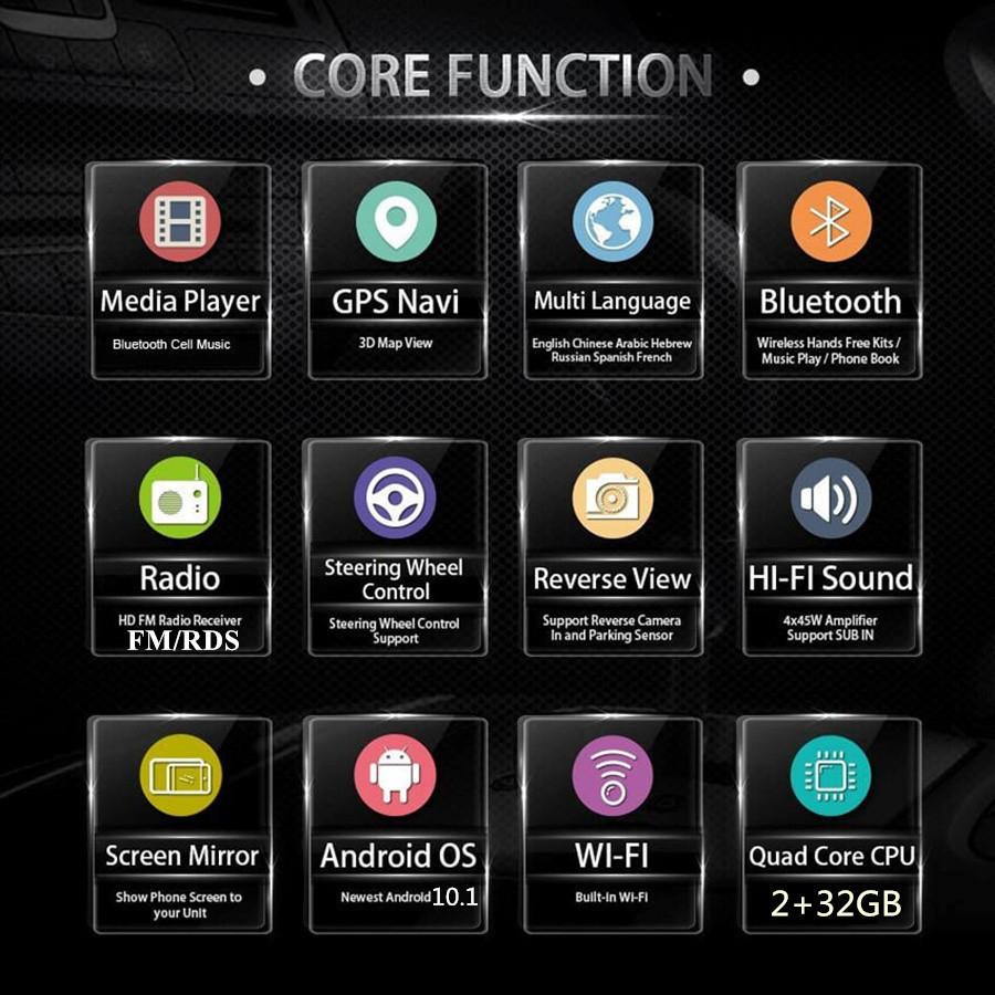 Android 10.1 Головное устройство для Ford F150 2009-2012 Модель B