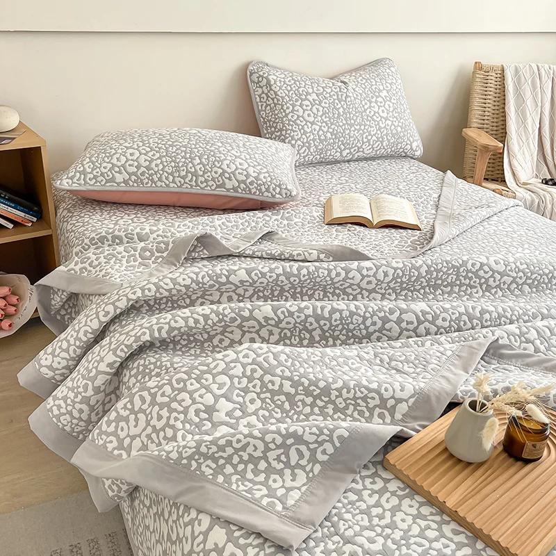 Летний плед для офиса, плед для сна на диване, шаль-плед под кондиционером, полотенце-одеяло, летнее прохладное одеяло для общежития