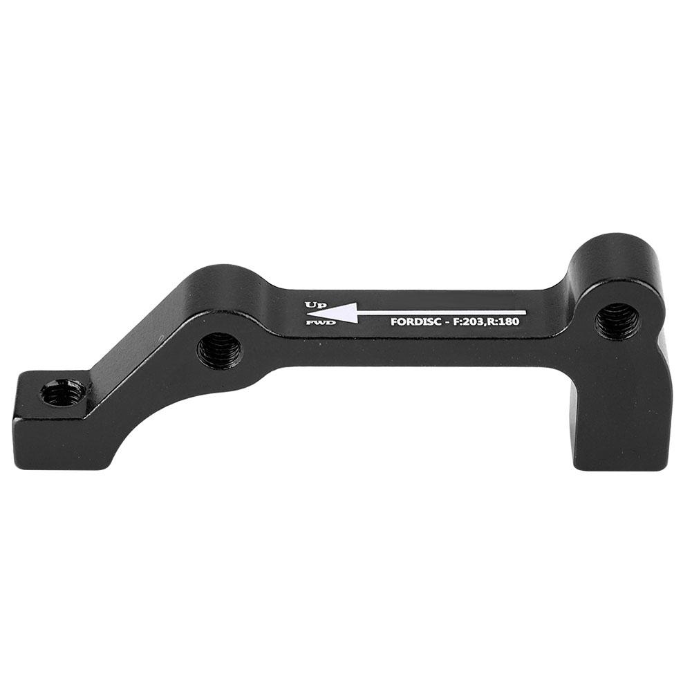 1 шт. Велосипедный дисковый тормоз Велосипедный тормозной суппорт Адаптер крепления PM A F180 IS B F203 R180 (B F203 R180 Черный)