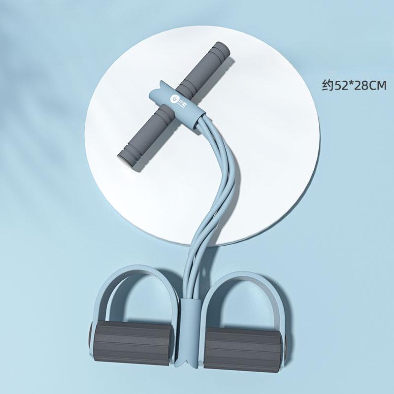 Натяжное устройство, натяжной трос для фитнеса, натяжной ремень для йоги, устройство для фитнеса для приседаний и брюшного пресса, многофункциональное натяжное устройство для ножных педалей с четырьмя зубцами.