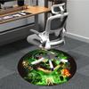 1PC Wednesday Addams Office Round Rug Perfect for Office Non-Slip Backing, Decorative Floor Mat yy250916047