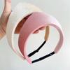 Elegant Velvet Crown Headband Unique Multiple Colors Smooth Texture Headwear Retro Style Soft Hairband