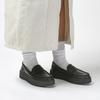 Clarks Кожаные Модные Удобные Элегантные Классические Лоферы Женские Лоферы Черные 261748704