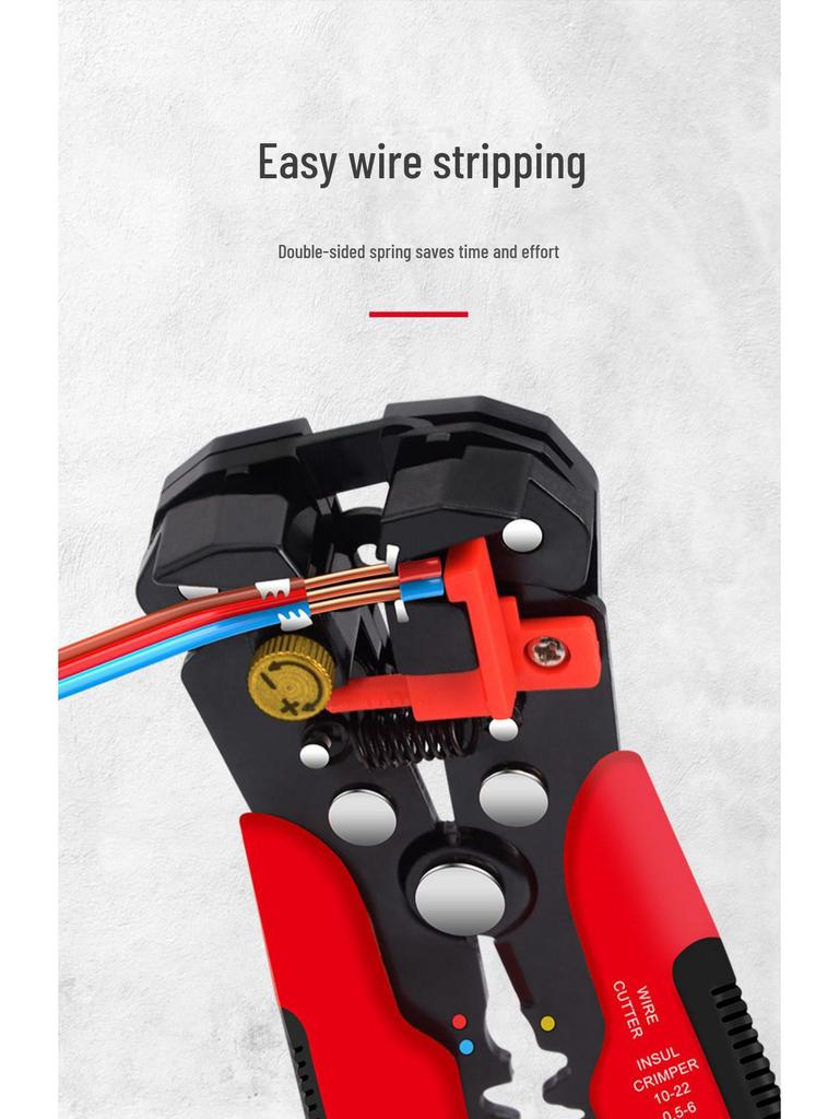 Многофункциональные клещи для зачистки, обжима и резки проводов электрика