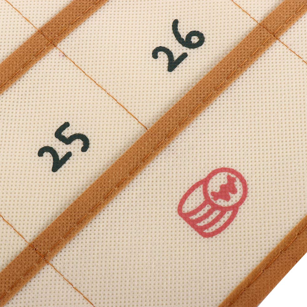 Numbered Wall Mounted With Pockets Hanging Storage Bag Calendar Bag Chart Holder Wall Decor