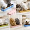 Anti Slip Pet Bowl Tilted Neck Protection Cat Water Feeder Pet Feeding Bowl  Pet Household