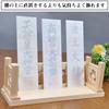Sakai Sangyo Large Ofuda Holder | Hinoki Wood Grain Design, Elegant, Perfect for Shrines and Temples, Easy To Use, Easy To Display Anywhere, Simple Sh