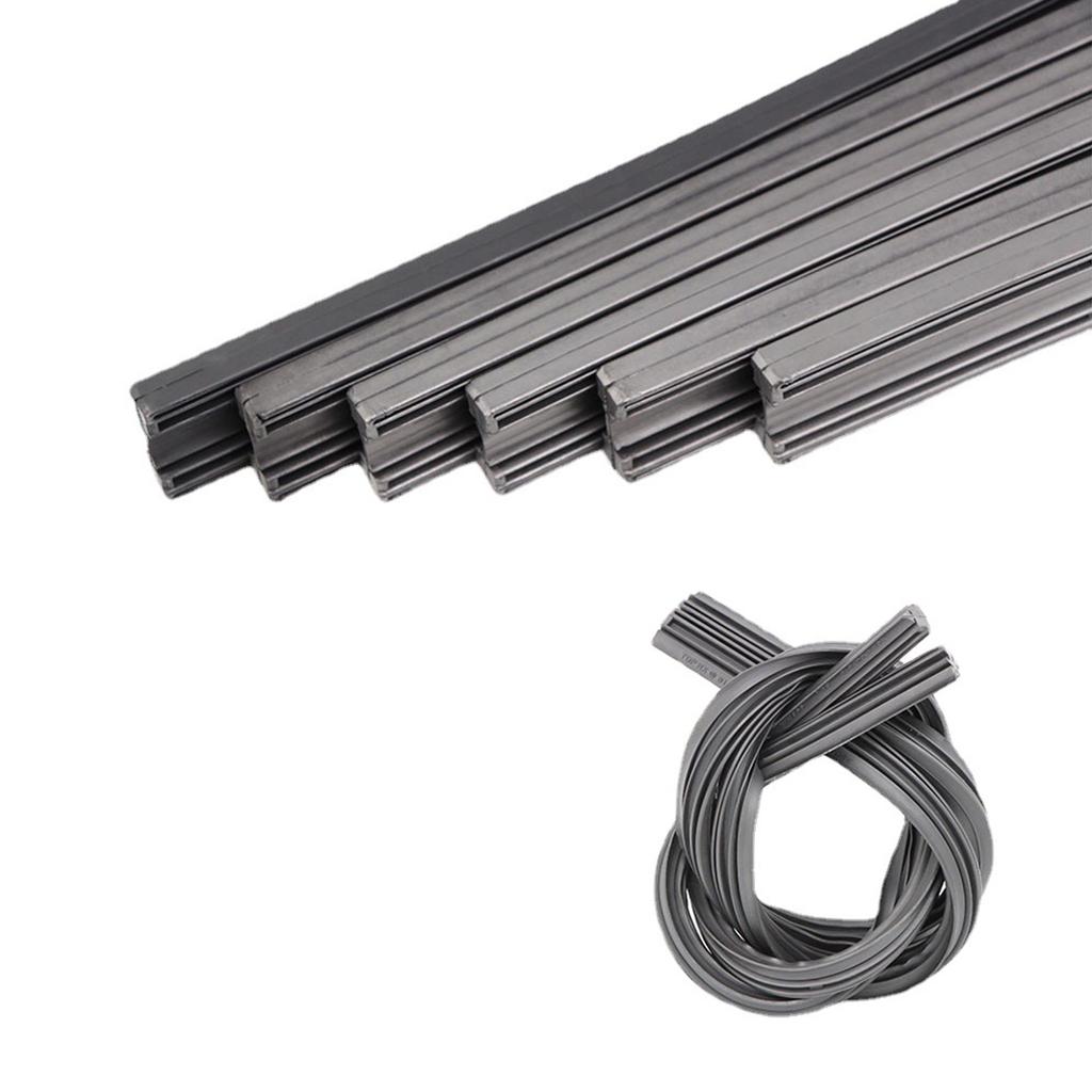 2 шт. высококачественных бескаркасных резиновых автомобильных щеток стеклоочистителя сменные полоски лобовое стекло 26'' автомобильные аксессуары для лобового стекла