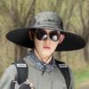 Fishing Hat Sunscreen Hat New Outdoor Visor Hat Sun Hat Men's Hat Summer Camouflage Big Brim Mountaineering No