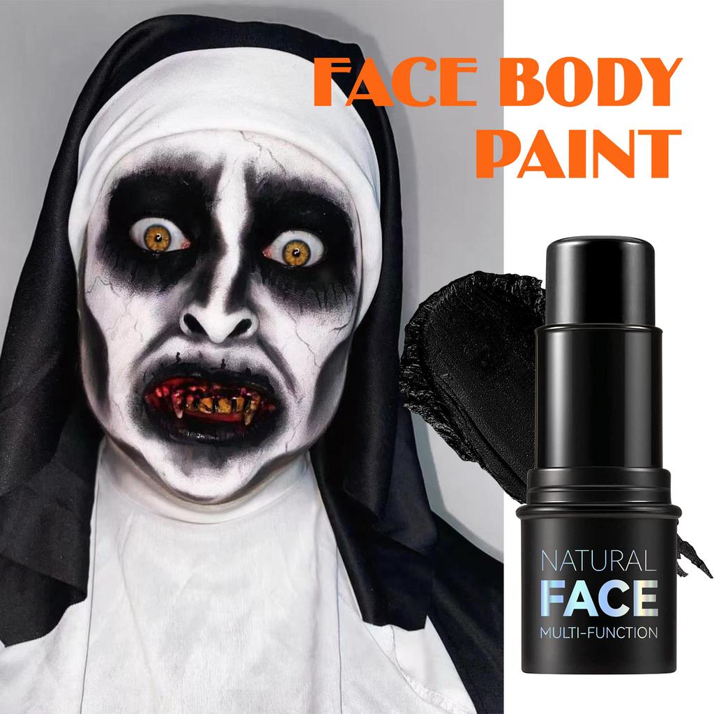 Painting Cream Waterfpoof Long Lasting High Pigmented Body Face Paint Stick Body Art Makeup Cream Created Halloween Vampire Zombie Skull Face Makeup