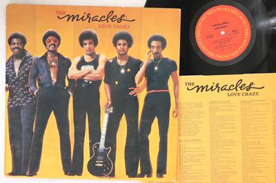 LP Пластинка MIRACLES - Love Crazy PC34460 COLUMBIA 1977 US Соул/Фанк Б/У