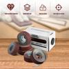 5/6 Roll Long Abrasive Sand Paper Rolls Boxed Aluminum Oxide Sanding Belt Drawable Abrasive Paper80/150/240/320/400/600 Grit