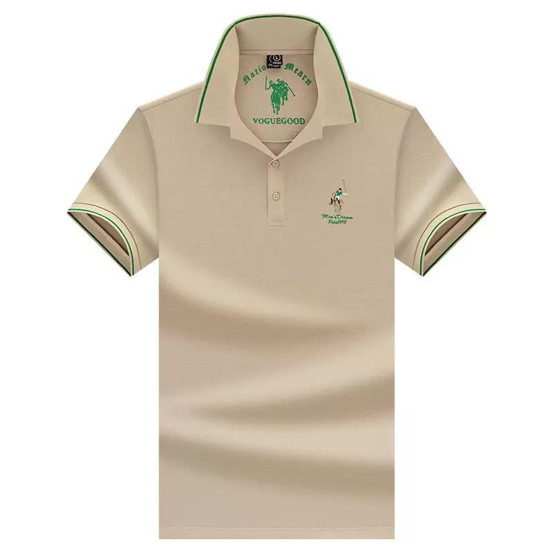 STORN Большой размер 6XL 100% Хлопок Мужские рубашки-поло С коротким рукавом Деловой повседневный Мужские футболки Вышивка Мужские футболки