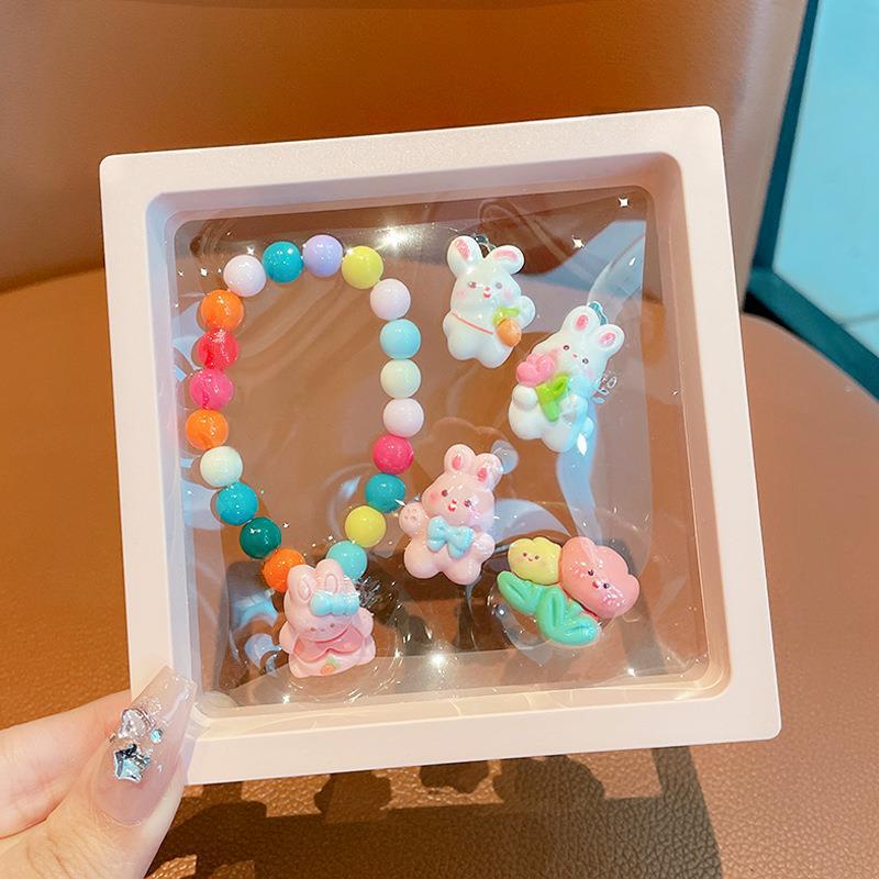 Набор украшений Куроми 2025: Милый мультяшный браслет, кольцо и клипсы для ушей для маленьких девочек